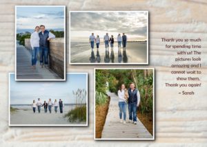 Couple and her family on Seabrook Island, with a nice review, Seabrook Island Family Photos