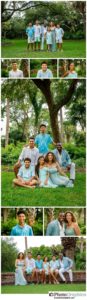 family of 6 photographed kiawah island, kiawah island photographer