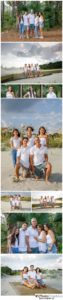 family of five photos on the beach in kiawah island