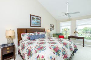 after photo of bedroom of home for real estate website on Seabrook Island by Seabrook Island architecture photographer