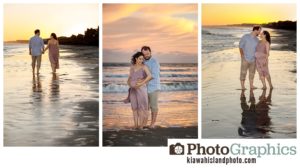 Sunset at the beach on Kiawah Island, Kiawah Island Family Photography